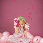 Bouteille sensorielle float rose