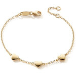 Bracelet 3 c?urs (or jaune 375�)