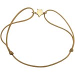 Bracelet cordon mon petit place de l'etoile jaune (personnalisable)