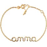 Bracelet chane prnom goldfilled jaune (personnalisable)