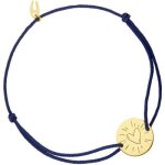 Bracelet cordon coeur personnalisable (or jaune 18 carats)