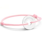 Bracelet cordon maman petite chrie (argent 925)