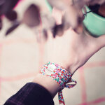 Bracelet liberty ruban maman family personnalisable (argent 925�)