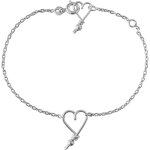 Bracelet cha�ne mon c?ur s (argent massif 925)