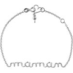 Bracelet cha�ne maman s (argent massif 925)