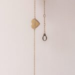 Bracelet m�daille simone (plaqu� or jaune)