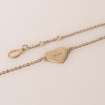 Bracelet mdaille simone (plaqu or jaune)