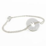 Bracelet po�me coeur (argent 925�)