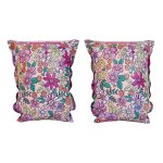 Brassards de natation pink blossom (2 - 6 ans)