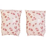 Brassards de natation lopard vieux rose (2 - 6 ans)