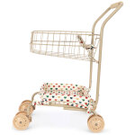 Caddie � roulette pour poup�e c?ur color�