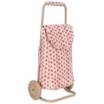 Caddie � roulette pour poup�e rosie rose