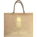 Sac cabas nounou ananas (personnalisable)