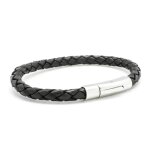 Bracelet l'epicurien noir (acier)