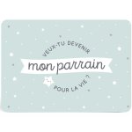Carte demande veux - tu devenir mon parrain