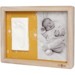 Cadre photo empreintes classique daisy ochre