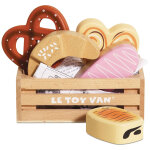 Cagette de p�tisseries et viennoiseries en bois fsc