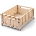 Caisse de rangement weston m avec roulettes sandy