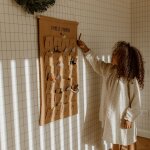 Calendrier de l'avent gaze camel (personnalisable)