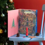 Calendrier de l'avent lampe � histoires la grande famille