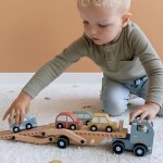 Camion porte - voiture en bois