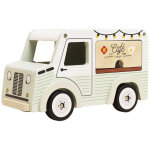 Camionnette - caf� truck pour maison de poup�e en bois fsc