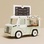 Camionnette - caf� truck pour maison de poup�e en bois fsc