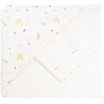 Cape de bain + gant cache - cache en for�t (70 x 70 cm)