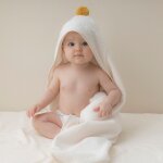 Cape de bain �cru so cute (73 x 73 cm)
