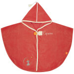 Poncho de bain faon fraise personnalisable (0 - 5 ans)