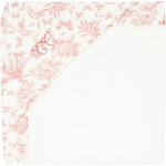 Cape de bain toile de jouy (70 x 70 cm)