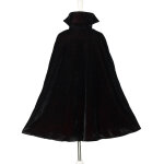 Cape dracula avec dents de vampire (4 - 8 ans)