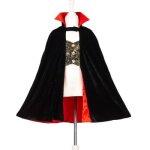 Cape dracula avec dents de vampire (4 - 8 ans) Cape dracula avec dents de vampire (4 - 8 ans)