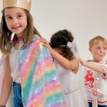 Cape rainbow multicolore (4 - 12 ans)