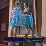 Cape � sequins lorelie (5 - 7 ans)