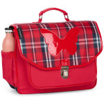 Cartable a4 primaire butterfly clan tartan (38 cm)