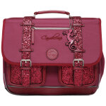 Cartable a4 primaire glossy cherry (38 cm)