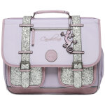 Cartable a4 primaire glossy lila (38 cm)