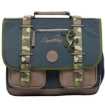 Cartable a4 primaire grey camouflage (38 cm)