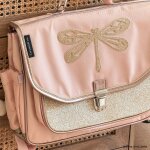 Cartable a4 primaire pink dragonfly (38 cm)