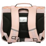 Cartable a4 primaire seventies pink (38 cm)