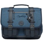 Cartable a4 primaire totaly navy (38 cm)