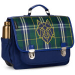 Cartable a4 primaire wolf clan tartan (38 cm)