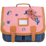 Cartable les fantaisies jane corail et bleu (41 cm)