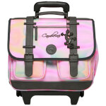 Cartable � roulettes pink tie and dye (38 cm)