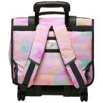 Cartable � roulettes pink tie and dye (38 cm)