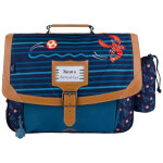 Cartable tann's x armor lux titouan bleu marine (38 cm)