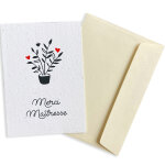 Carte � planter a5 merci ma�tresse