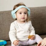 Casque anti - bruit pour b�b�s blanc - vert menthe
