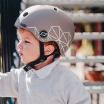 Casque brown lines xxs (45 - 51 cm)
